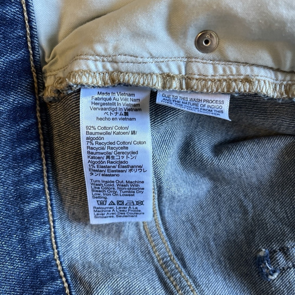 J Crew Denim Miniskirt Plus Size 24 NWT Stretch‎ Style #BZ89 - Picture 7 of 8